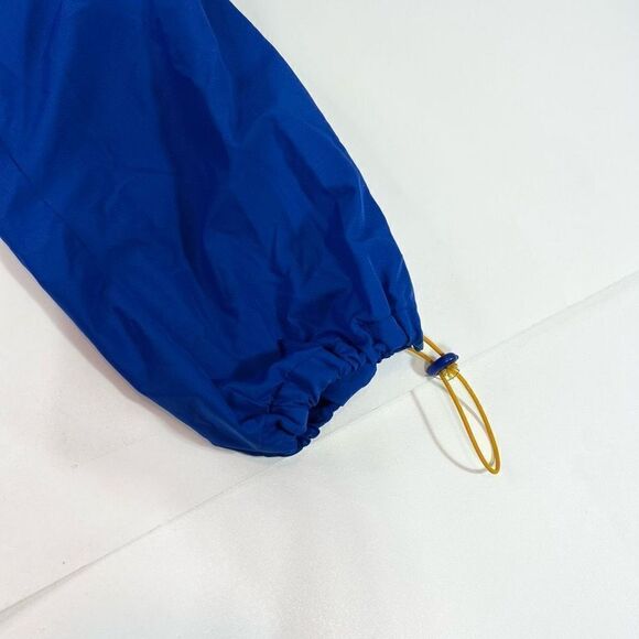 Starter Sweatpants Mens Medium Blue Mesh Baggy Windbreaker Bottom Activewear - Picture 2 of 13